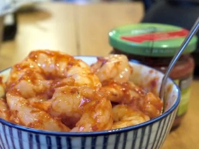 Spaghetti mit Knoblauchsauce und scharfen Garnelen - Rezept - Bild Nr. 5