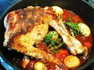 Lammkeule - mediterran gewürzt und mit Rotwein geschmort ... - Rezept