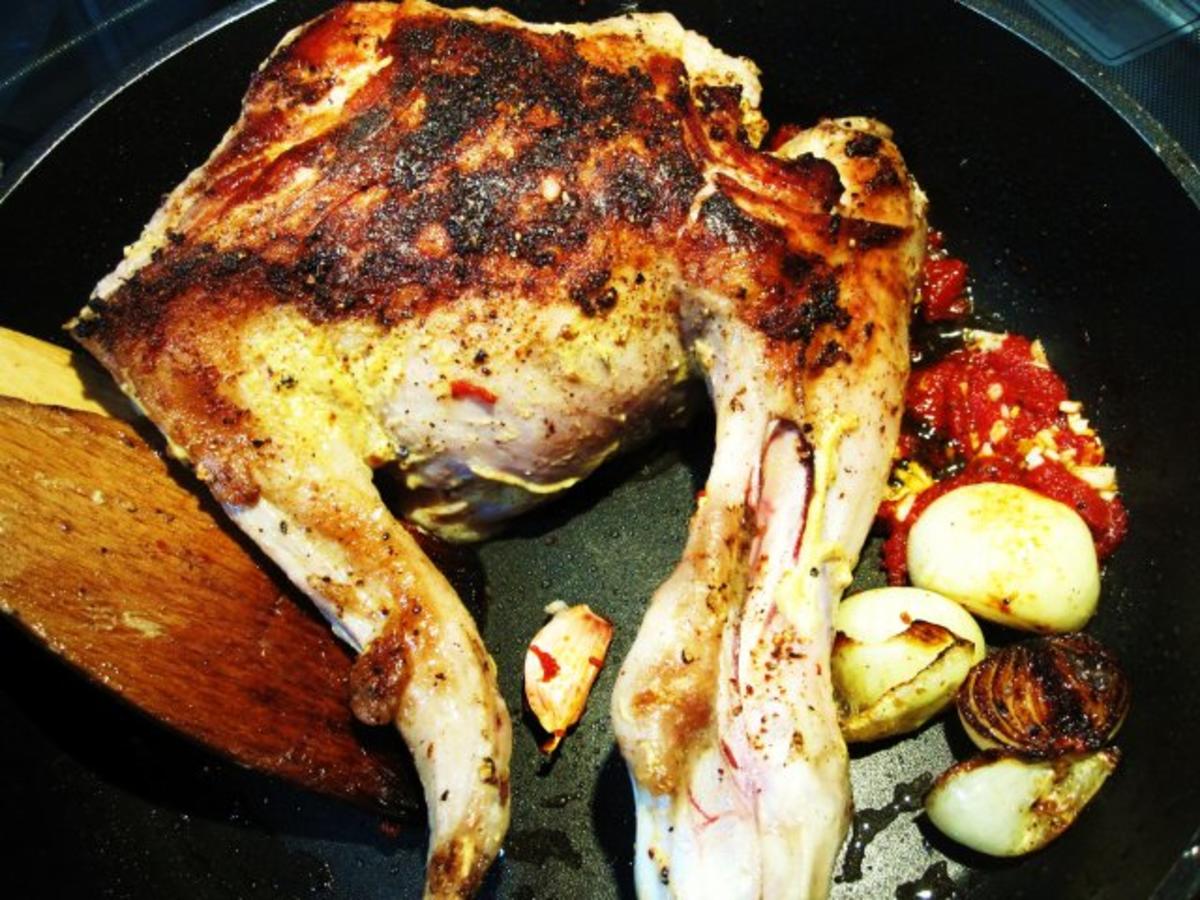 Lammkeule mediterran gewürzt und mit Rotwein geschmort - einfach - von mimi