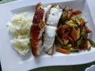 Rezept: Heilbutt gebraten mit Krautsalat Heilbutt gebraten mit Krautsalat - Rezept