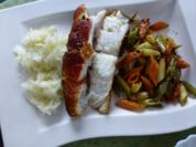 Heilbutt gebraten mit Krautsalat - Rezept