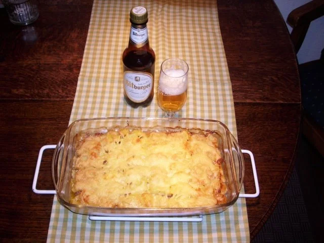 Hackfleischauflauf, feurig - Rezept