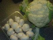 Rezept: Frittierte Champignons und Blumenkohlrรถschen Frittierte Champignons und Blumenkohlrรถschen - Rezept