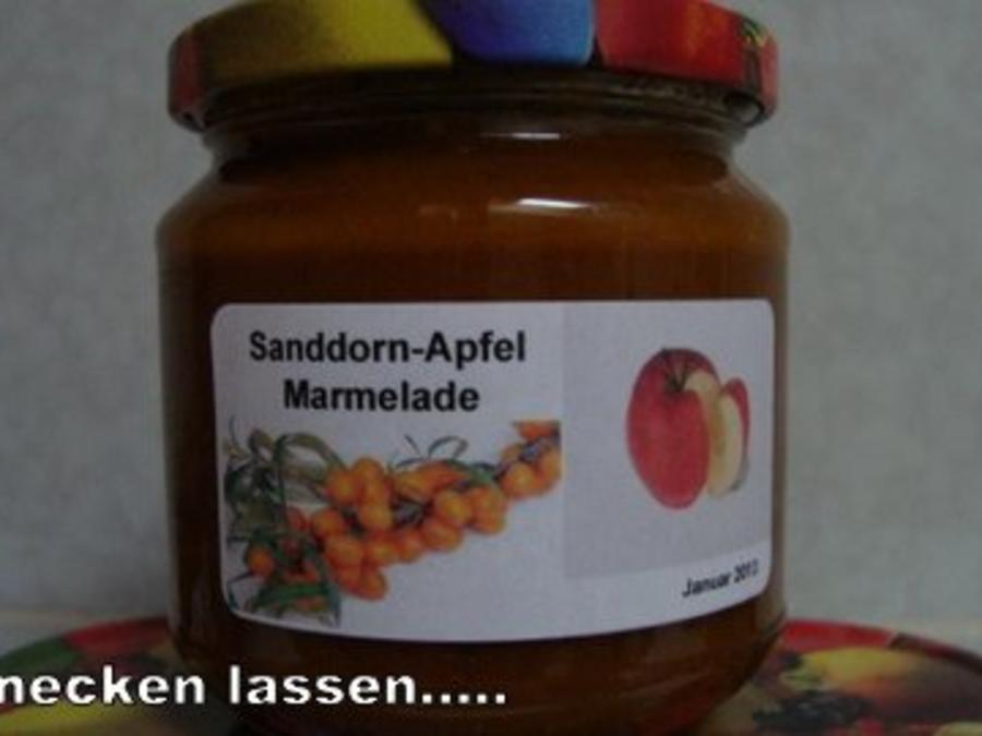 Sanddorn Apfel Marmelade - einfach - von digger56