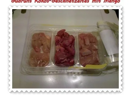 Geflügel: Kokos-Geschnetzeltes mit Mango - Rezept - Bild Nr. 3