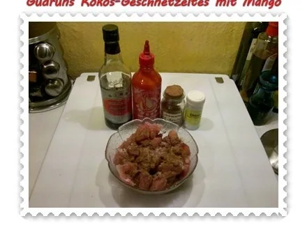 Geflügel: Kokos-Geschnetzeltes mit Mango - Rezept - Bild Nr. 4