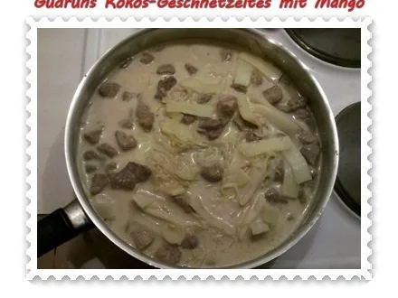 Geflügel: Kokos-Geschnetzeltes mit Mango - Rezept - Bild Nr. 10