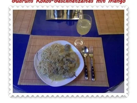 Geflügel: Kokos-Geschnetzeltes mit Mango - Rezept - Bild Nr. 14