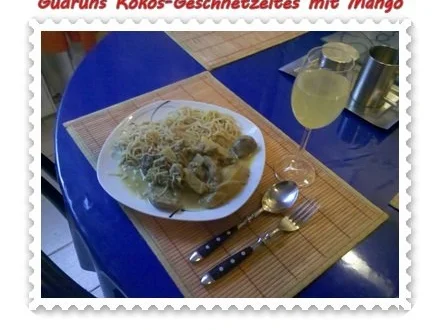 Geflügel: Kokos-Geschnetzeltes mit Mango - Rezept - Bild Nr. 15