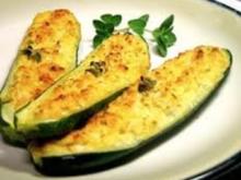 Fefüllte Zucchini - Rezept