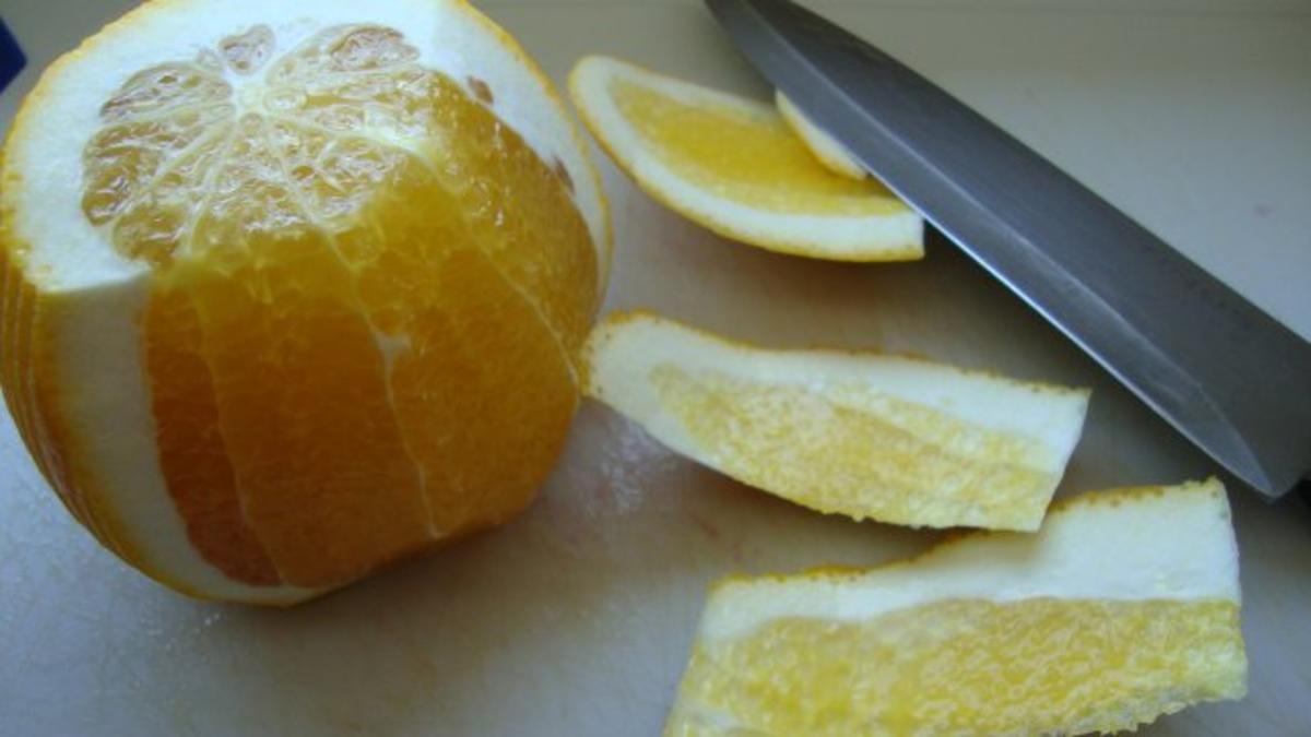 Apfel-Orangen-Marzipan Marmelade - Rezept - Bild Nr. 3