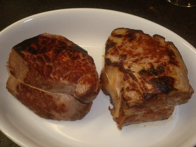 Rezept: Steak mit mediteranem Gemüse und Kräuterbutter Bild Nr. 4 Steak mit mediteranem Gemüse und Kräuterbutter - Rezept - Bild Nr. 4