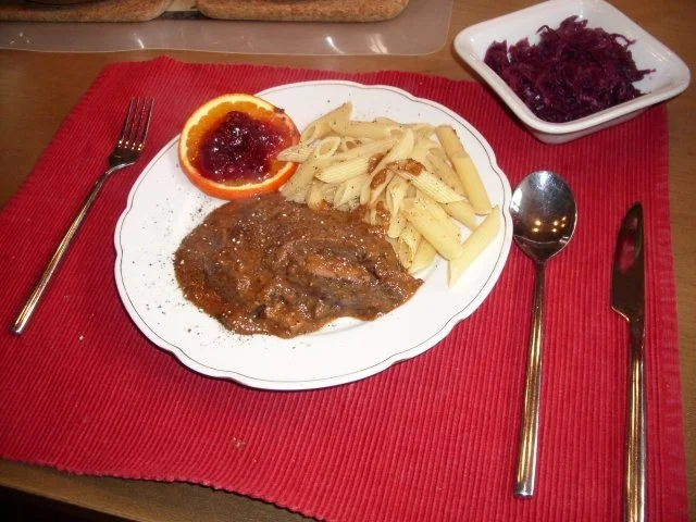 Rezept: Wild : Rehkeule Wild : Rehkeule - Rezept