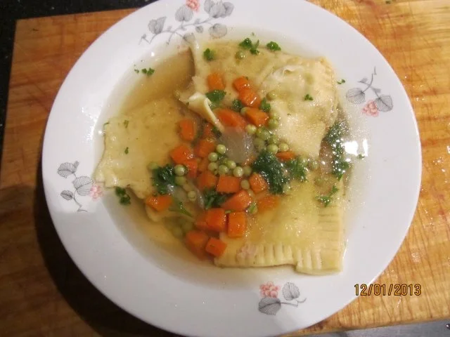 Hühnchenravioli - Rezept