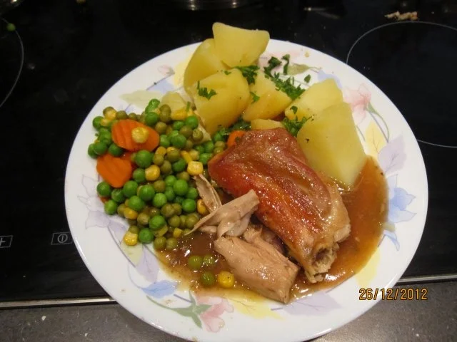 Rezept: Kanichenbraten nach Omas Rezept Bild Nr. 4 Kanichenbraten nach Omas Rezept - Rezept - Bild Nr. 4