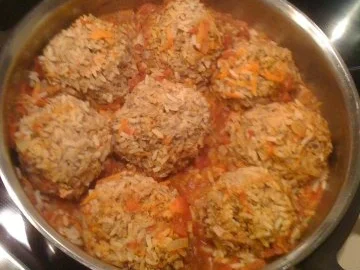 Rezept: Leo´s Reis-Hack Bälle Leo´s Reis-Hack Bälle - Rezept