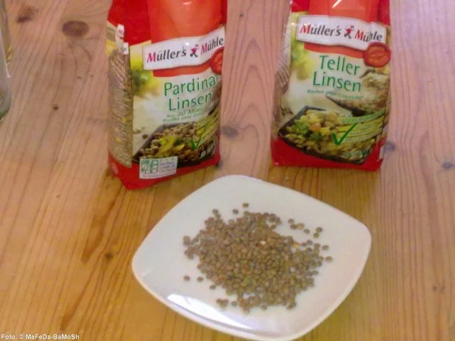 Rezept: Linsensuppe mit Kabanossi Linsensuppe mit Kabanossi - Rezept