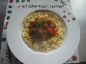 Nudelsoße mit dem was im Kühlschrank war - Rezept