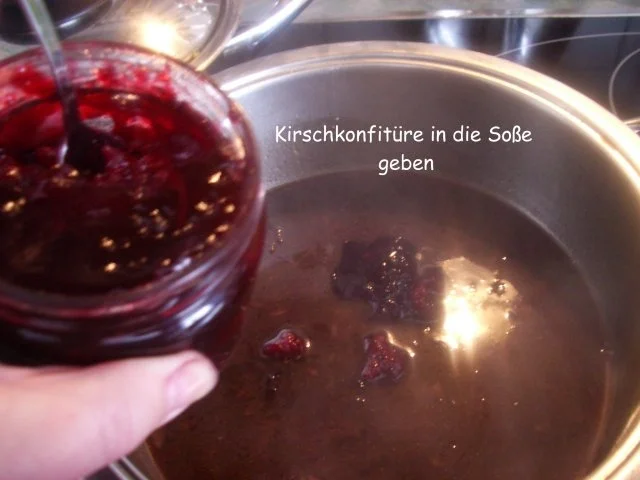 Entenbrust  in Kirschsoßoe mit Kardamom - Rezept - Bild Nr. 6
