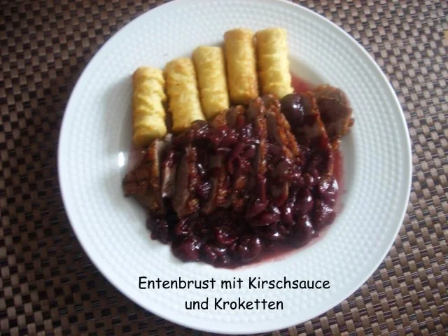Entenbrust  in Kirschsoßoe mit Kardamom - Rezept - Bild Nr. 11