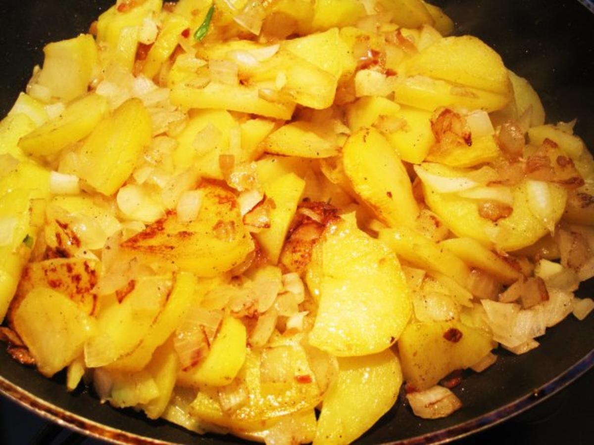 Kartoffel-Zwiebel-Tortilla - Rezept - Bild Nr. 2