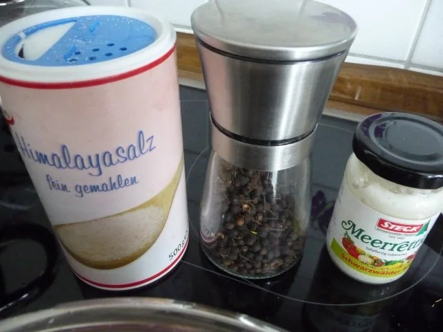 Fisch : Gedünsteter Tilapia an Meerrettich - Dill - Soße mit Kartoffeln und Gurkensalat - Rezept - Bild Nr. 10