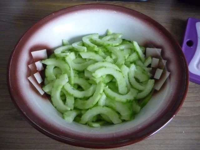Fisch : Gedünsteter Tilapia an Meerrettich - Dill - Soße mit Kartoffeln und Gurkensalat - Rezept - Bild Nr. 21