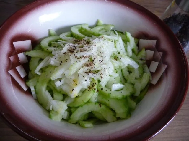 Fisch : Gedünsteter Tilapia an Meerrettich - Dill - Soße mit Kartoffeln und Gurkensalat - Rezept - Bild Nr. 25