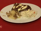Costa Rican Steak mit Bratkartoffeln und Reis (Simon Desue) - Rezept