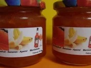 Rezept: Pink Grapefruit- Bananen-Aperol Marmelade Pink Grapefruit- Bananen-Aperol Marmelade - Rezept