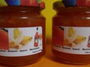 Pink Grapefruit- Bananen-Aperol Marmelade - Rezept