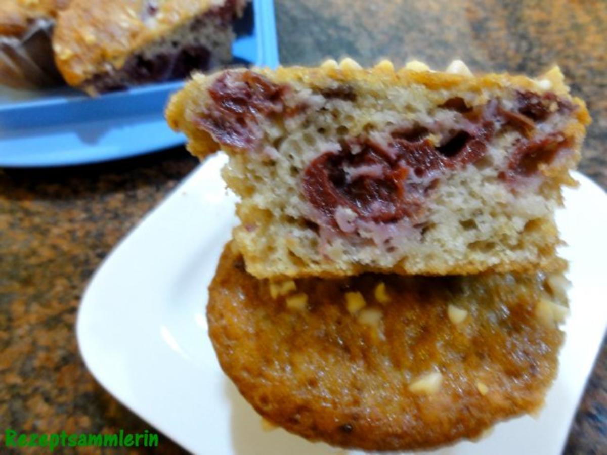 Muffin: MANDEL - KIRSCH - Rezept mit Bild - kochbar.de