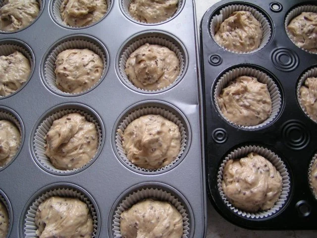 Rezept: Erdnussbutter - Muffin mit Erdbeermarmelade Bild Nr. 3 Erdnussbutter - Muffin mit Erdbeermarmelade - Rezept - Bild Nr. 3