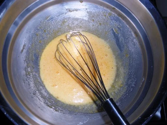 " Mousse àu Chocolate " à la Bocuse - das Originalrezept .......(Rzpt. um 1978) - Rezept - Bild Nr. 7