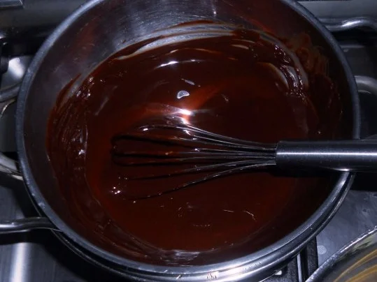 " Mousse àu Chocolate " à la Bocuse - das Originalrezept .......(Rzpt. um 1978) - Rezept - Bild Nr. 8