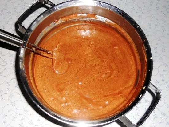 " Mousse àu Chocolate " à la Bocuse - das Originalrezept .......(Rzpt. um 1978) - Rezept - Bild Nr. 15