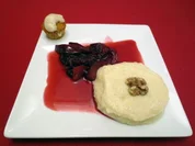 Rezept: Grieรflammerie mit sรผรer Begleitung Grieรflammerie mit sรผรer Begleitung - Rezept