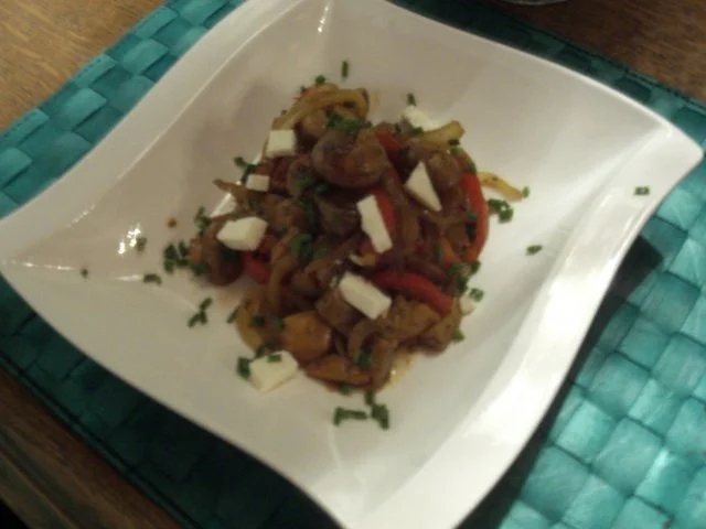 Champignon-Gyros-Pfanne - Rezept