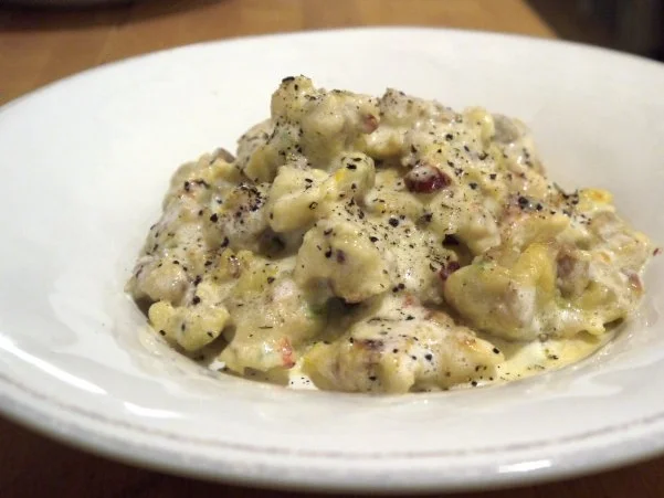 Tomatennocken in Knoblauch-Sahne - Rezept - Bild Nr. 17