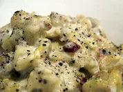 Tomatennocken in Knoblauch-Sahne - Rezept