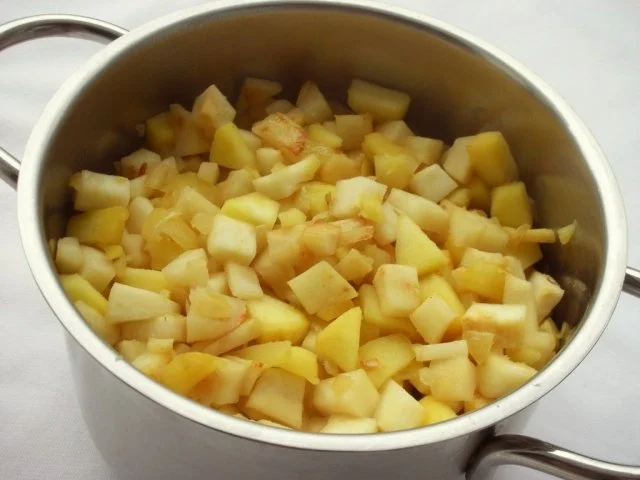 Apfel-Selleriecremesuppe mit Speck - Rezept - Bild Nr. 6