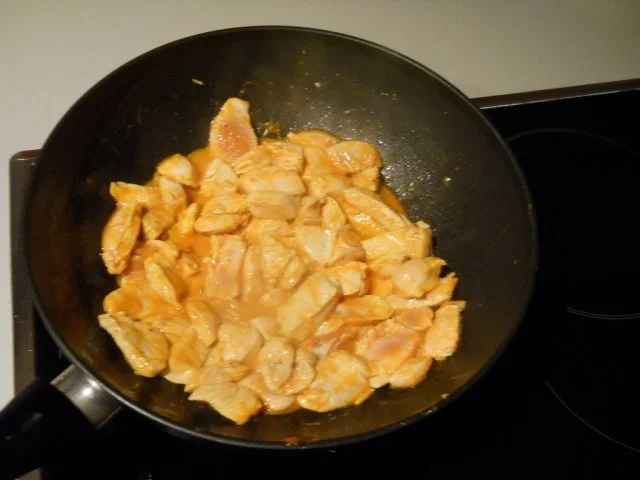 Hähnchengeschnetzeltes im WOK - Rezept - Bild Nr. 3