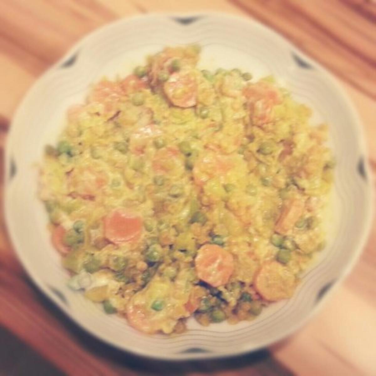 Gemüse-Linsen-Curry mit Joghurt-Minze-Dip - Rezept - Bild Nr. 2