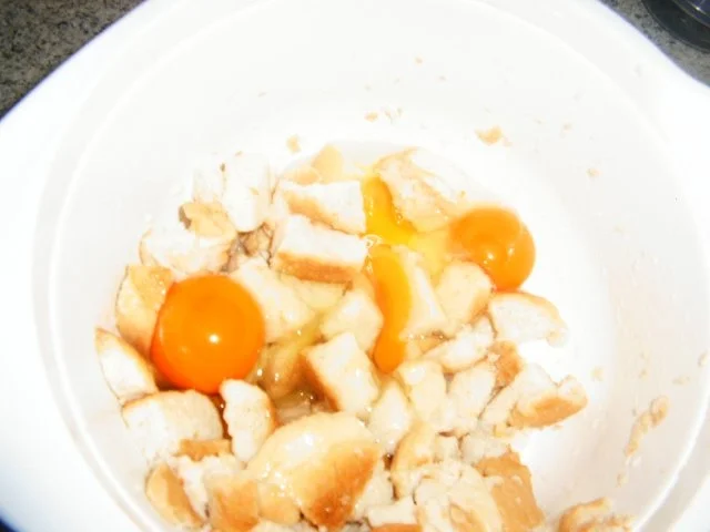 Rezept: Kasseler in einen Brötchen-Baconmantel Bild Nr. 3 Kasseler in einen Brötchen-Baconmantel - Rezept - Bild Nr. 3