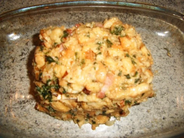 Rezept: Kasseler in einen Brötchen-Baconmantel Bild Nr. 6 Kasseler in einen Brötchen-Baconmantel - Rezept - Bild Nr. 6