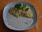 Vegetarisch: Spaghetti mit Ricotta-Zimt-Soße - Rezept