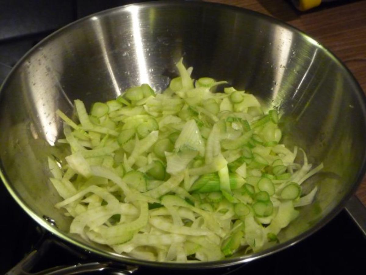 Abendbrot : Rührei mit Fenchel oder auch Fenchelrührei ;-) - Rezept