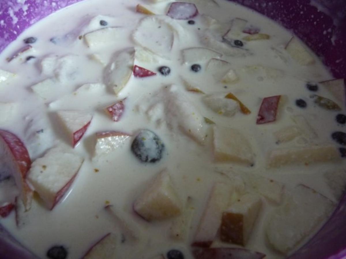 Fisch : Eingelegten Bismarckheringe  an Schmand - Joghurt-Soße mit Petersilien - Kartoffen - Rezept - Bild Nr. 9