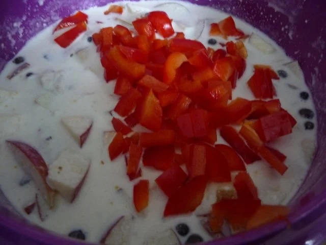 Fisch : Eingelegten Bismarckheringe  an Schmand - Joghurt-Soße mit Petersilien - Kartoffen - Rezept - Bild Nr. 10