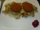 Bratkartoffeln mit Mozzarella und Backcamembert - Rezept